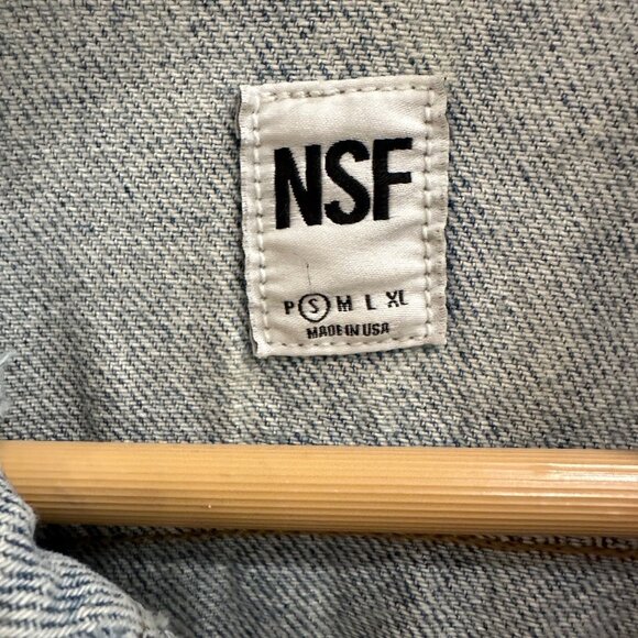 NFS Distressed Jean Jacket - Picture 5 of 5